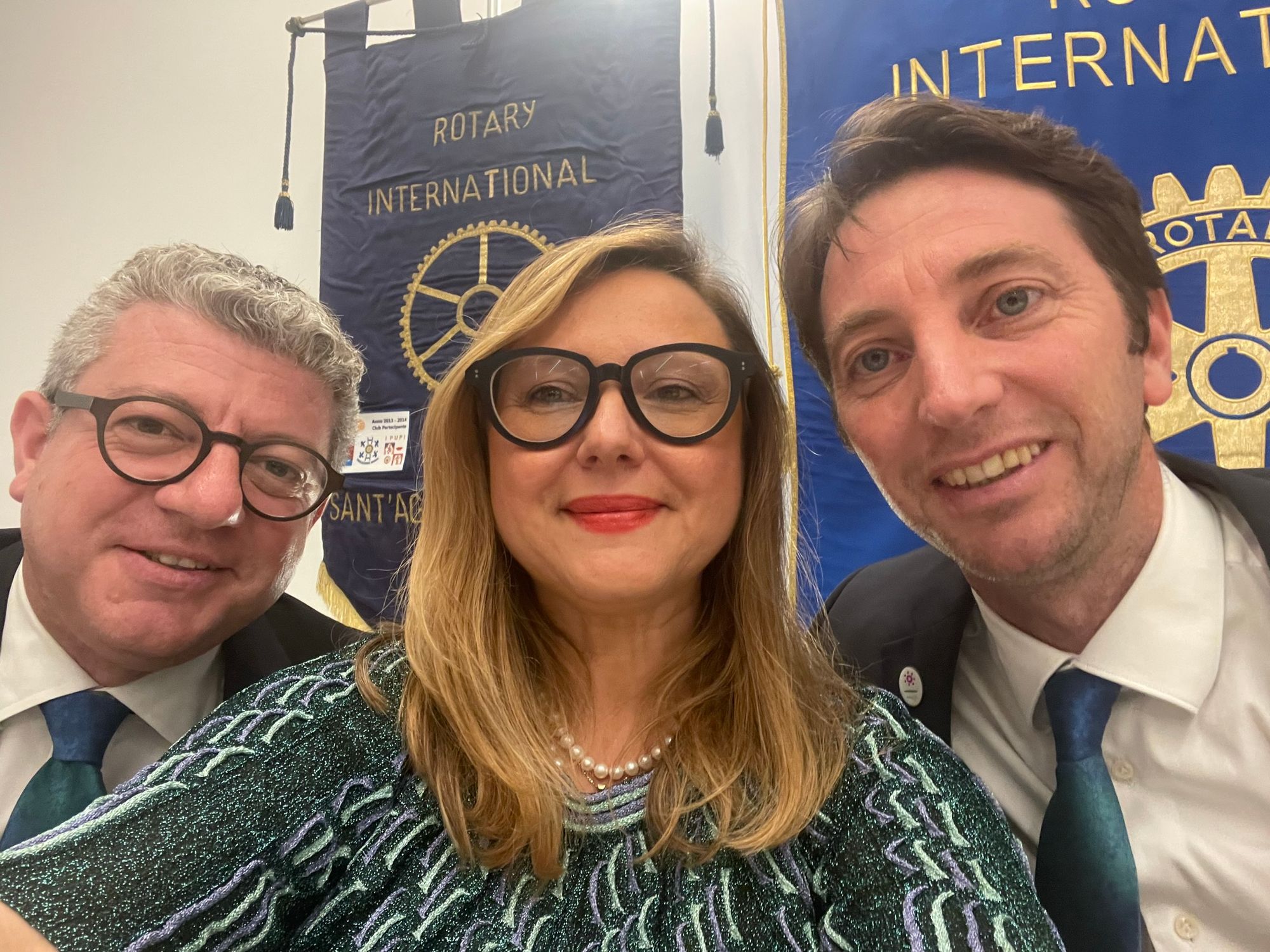 La visita del Governatore Orazio Agrò ed il management rotariano