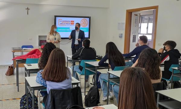 Polio Plus tra i banchi di scuola
