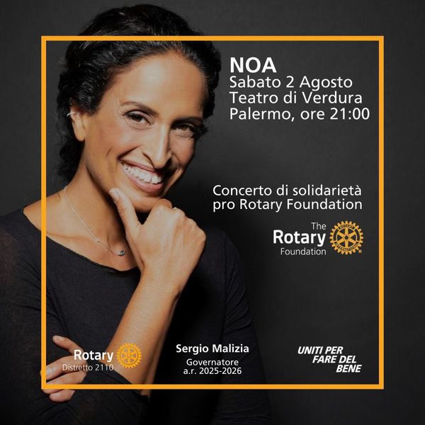 Concerto di Noa pro Rotary Foundation